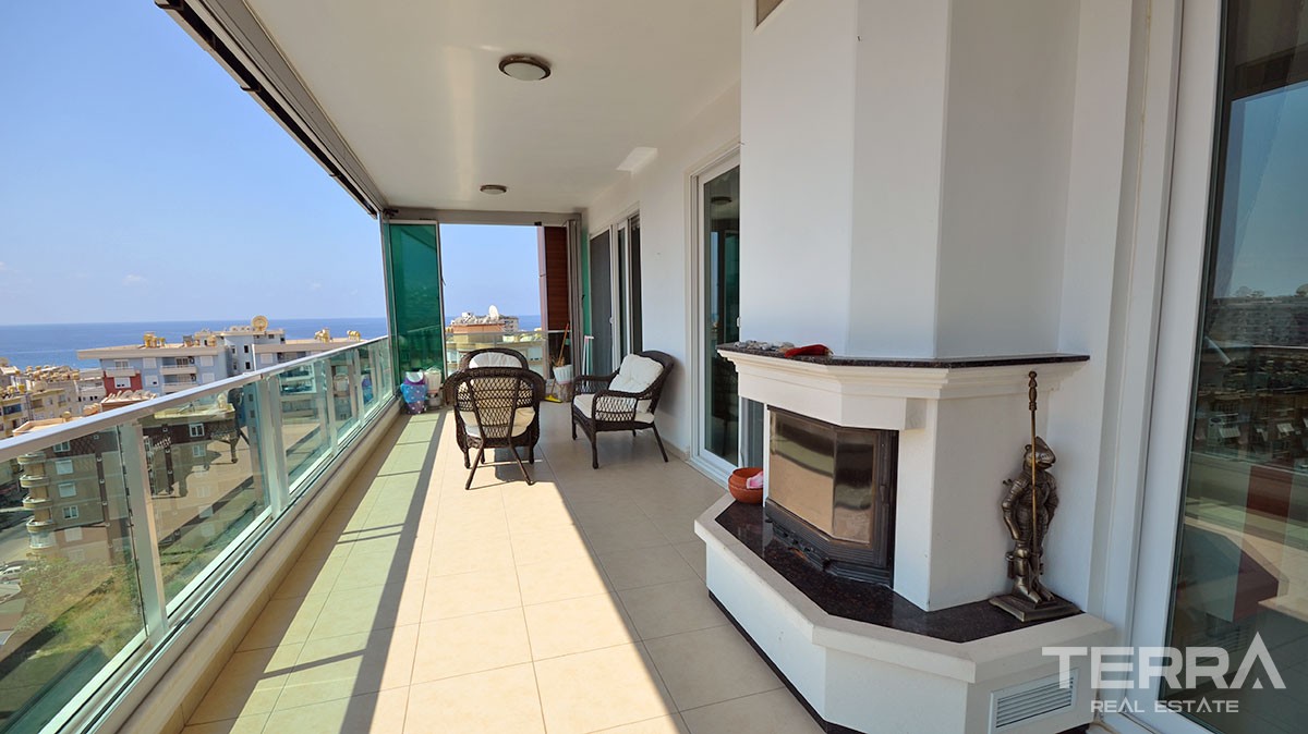 Fully Furnished Penthouse for Sale in Alanya - 15349