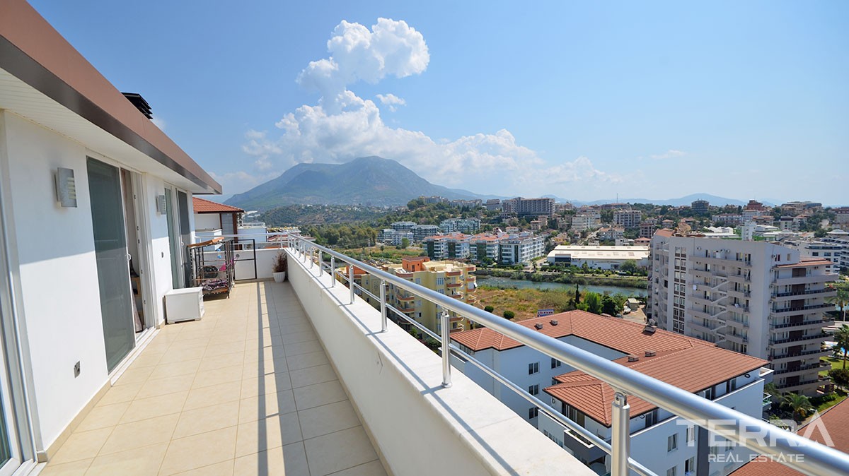 Fully Furnished Penthouse for Sale in Alanya - 15351