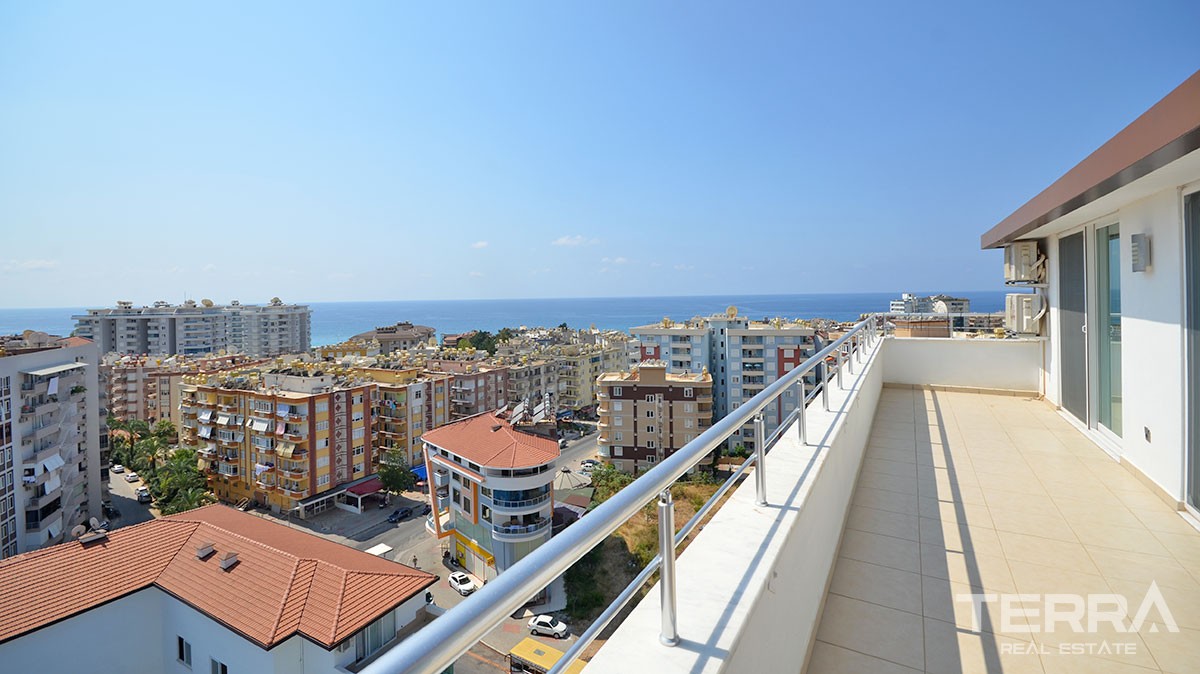 Fully Furnished Penthouse for Sale in Alanya - 15355