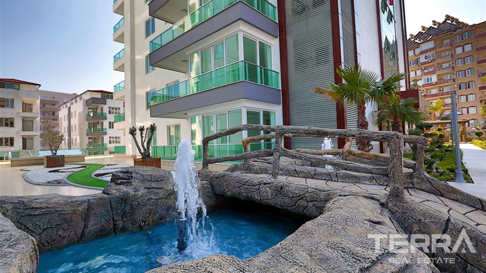 Fully Furnished Penthouse in a Ultra-luxury Complex in Alanya - 15362