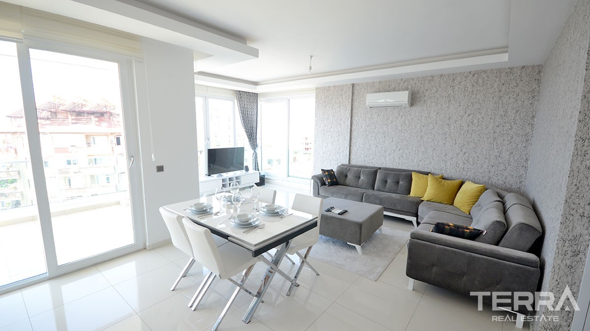 Fully Furnished Penthouse in a Ultra-luxury Complex in Alanya - 15378
