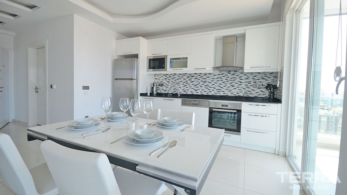 Fully Furnished Penthouse in a Ultra-luxury Complex in Alanya - 15381