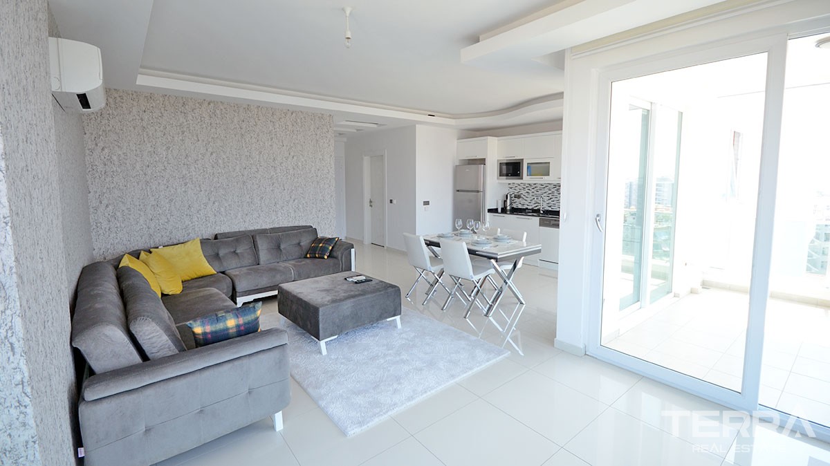 Fully Furnished Penthouse in a Ultra-luxury Complex in Alanya - 15382