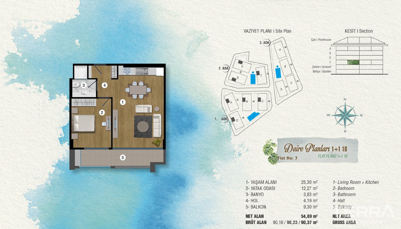 Exclusive Apartments at the Superb Location in İstanbul - 15444
