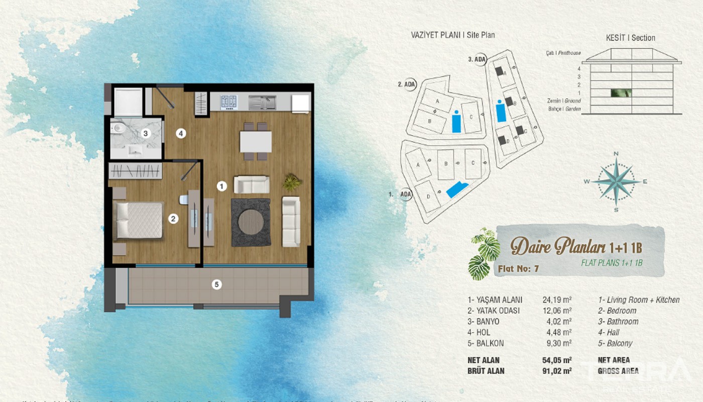 Exclusive Apartments at the Superb Location in İstanbul - 15455
