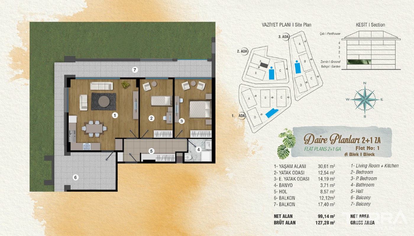 Exclusive Apartments at the Superb Location in İstanbul - 15456