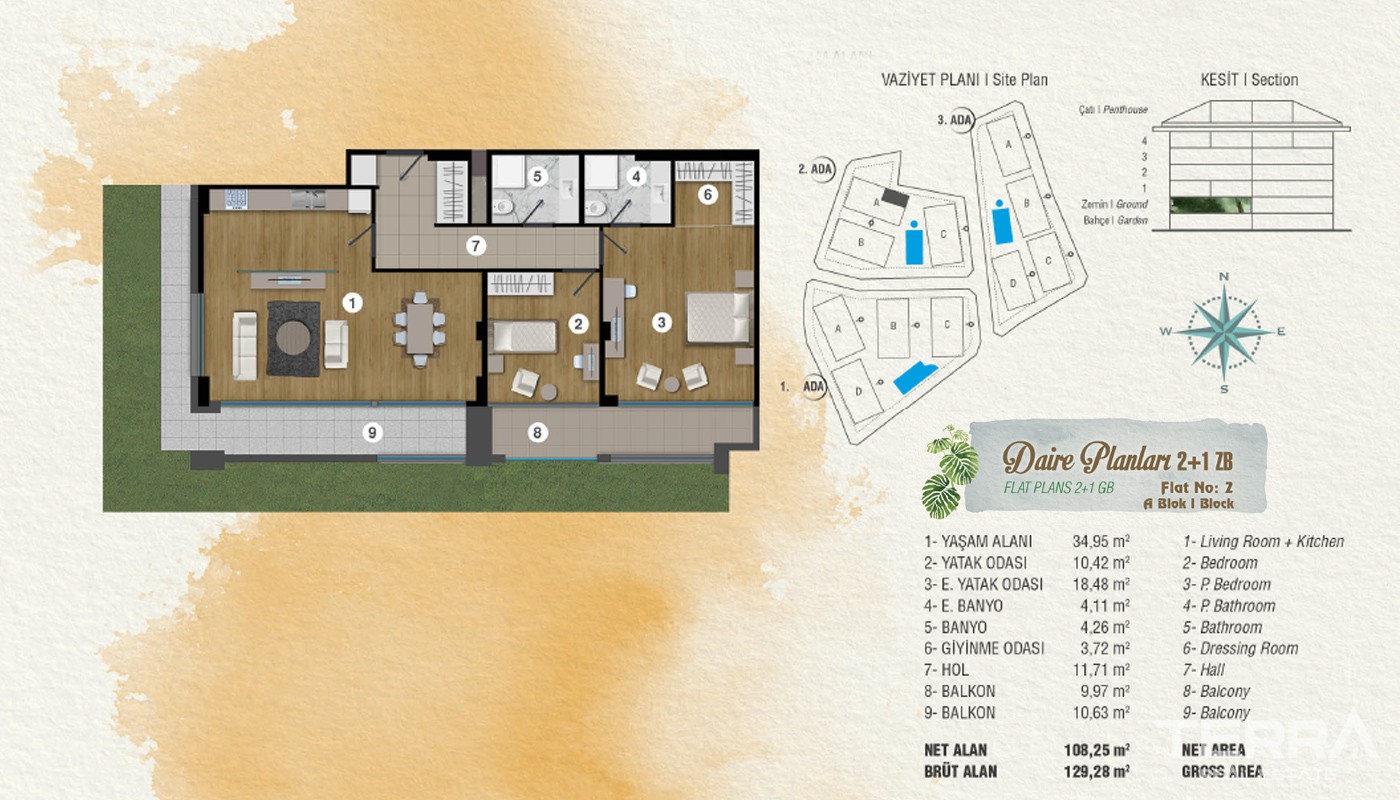 Exclusive Apartments at the Superb Location in İstanbul - 15461
