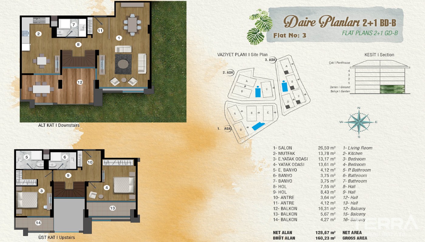 Exclusive Apartments at the Superb Location in İstanbul - 15468