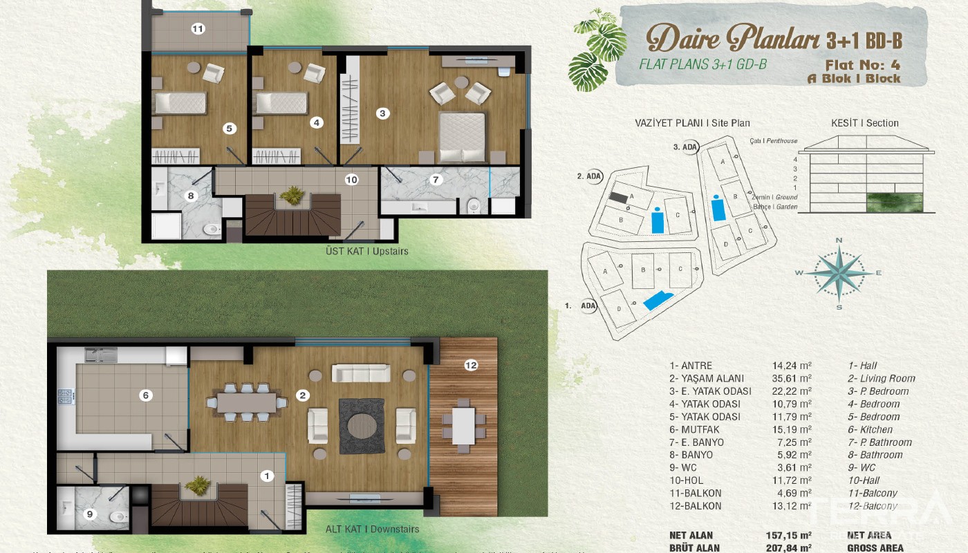 Exclusive Apartments at the Superb Location in İstanbul - 15476