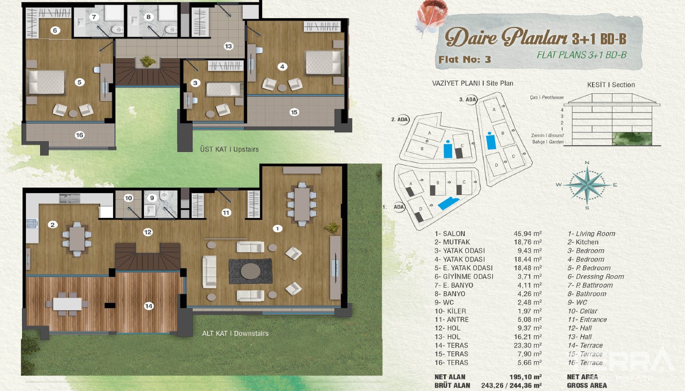 Exclusive Apartments at the Superb Location in İstanbul - 15484