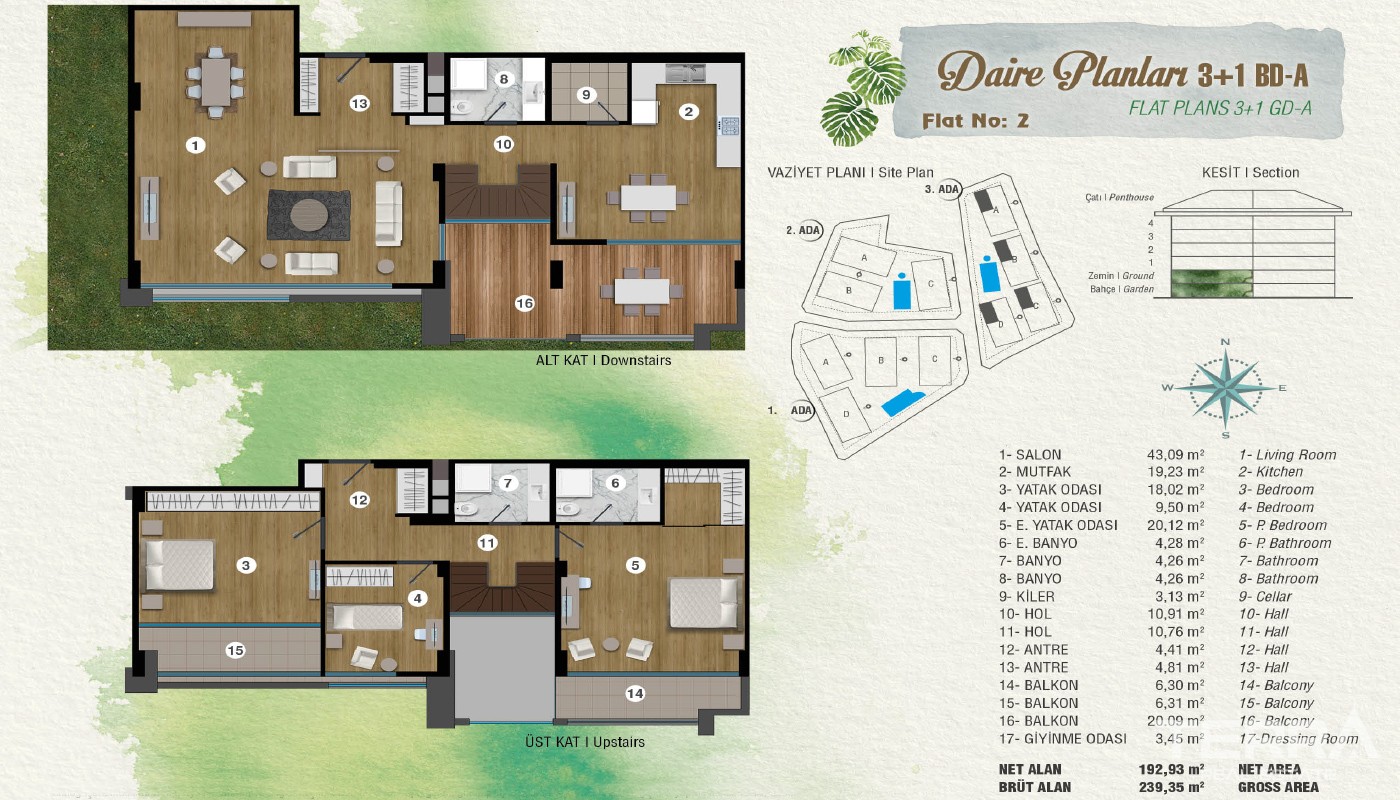 Exclusive Apartments at the Superb Location in İstanbul - 15489