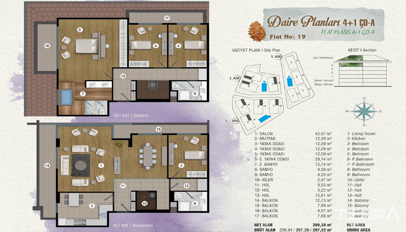 Exclusive Apartments at the Superb Location in İstanbul - 15490