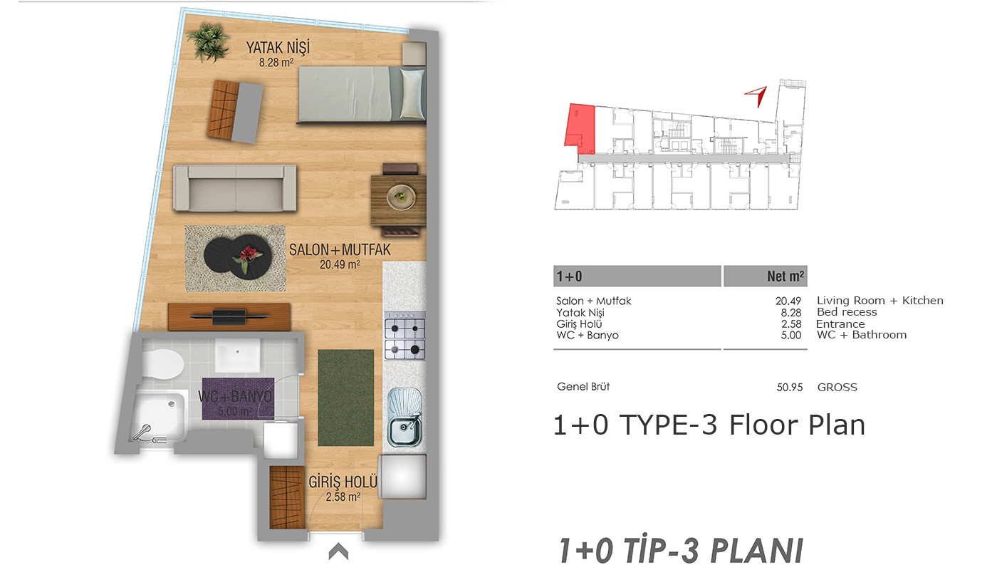 Centrally Located Apartments Near the Highway in Istanbul - 15774
