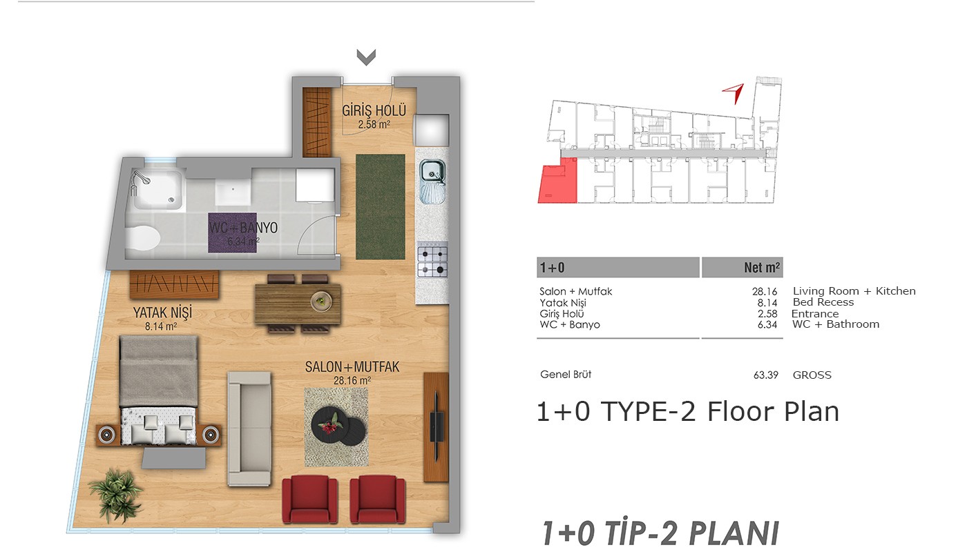 Centrally Located Apartments Near the Highway in Istanbul - 15776