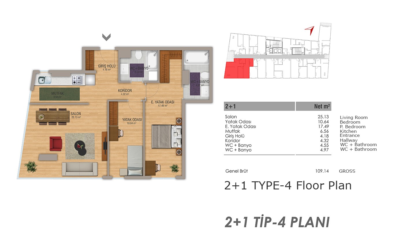 Centrally Located Apartments Near the Highway in Istanbul - 15788