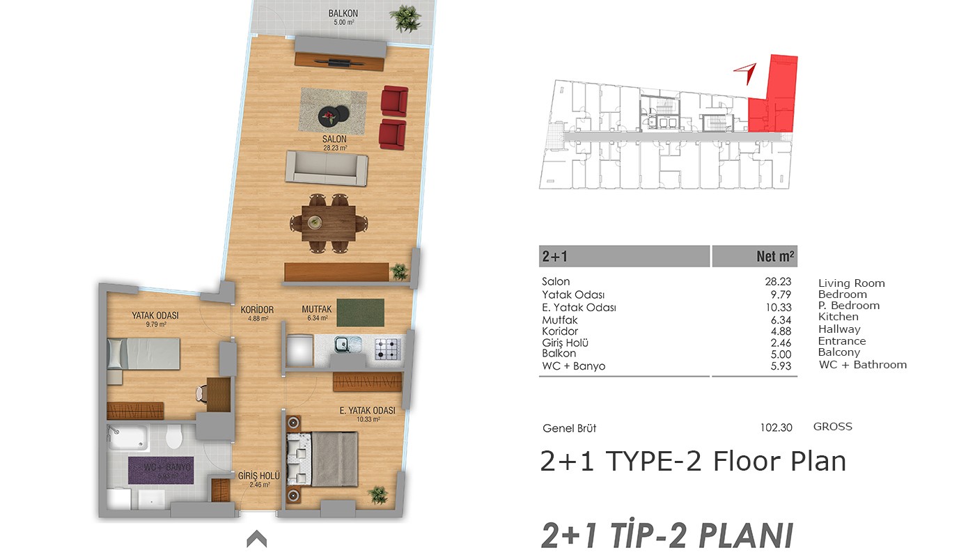 Centrally Located Apartments Near the Highway in Istanbul - 15790