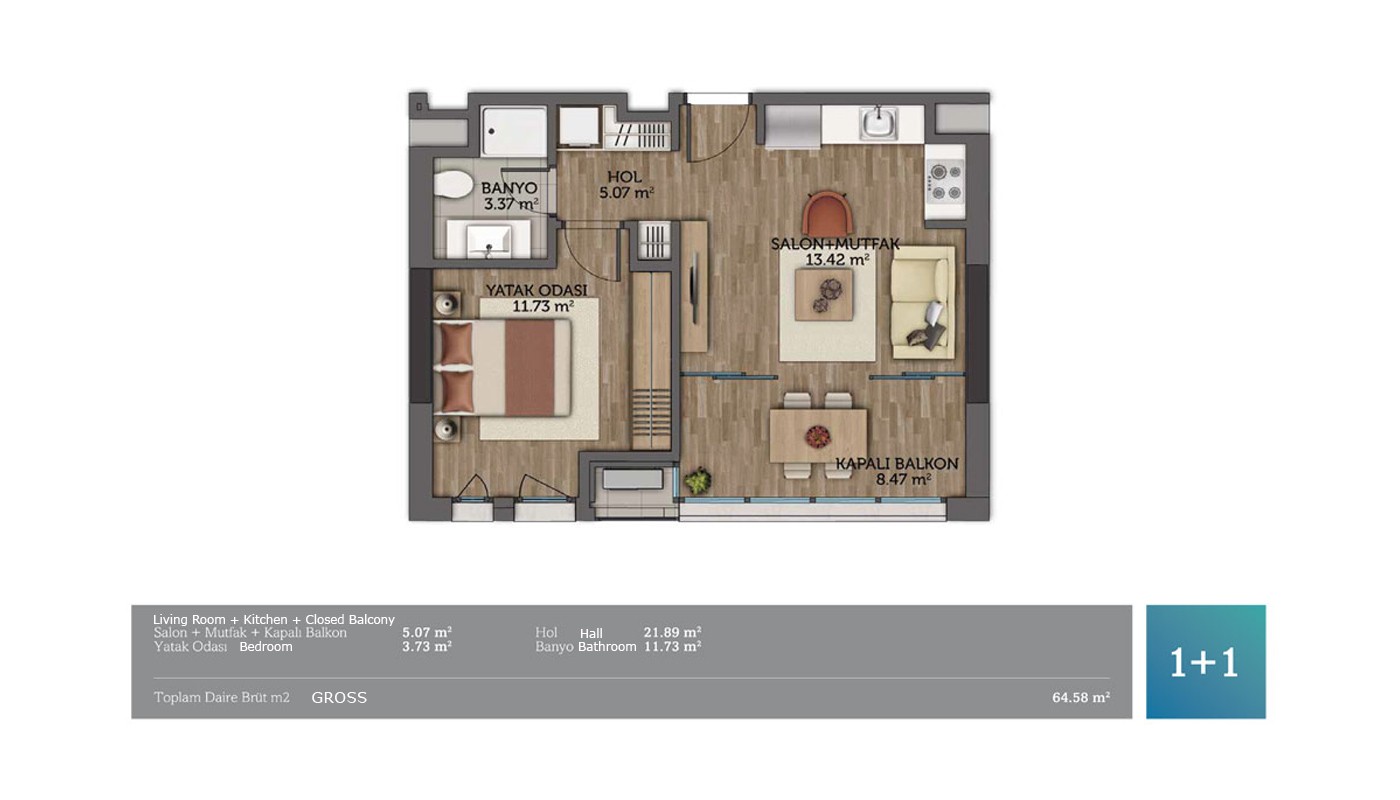 Luxury Apartments in Istanbul’s Most Valuable Area - 15803