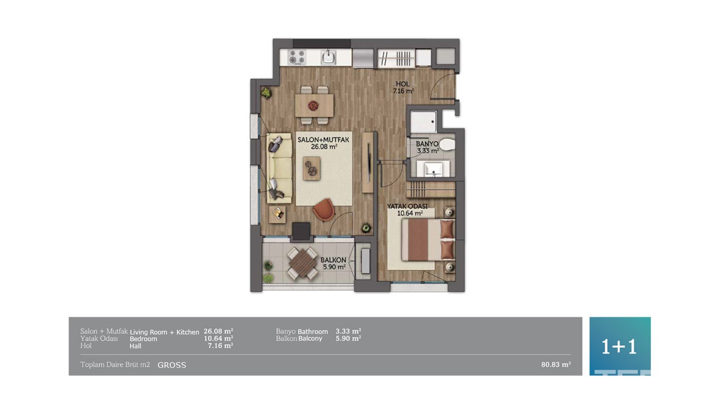Luxury Apartments in Istanbul’s Most Valuable Area - 15806
