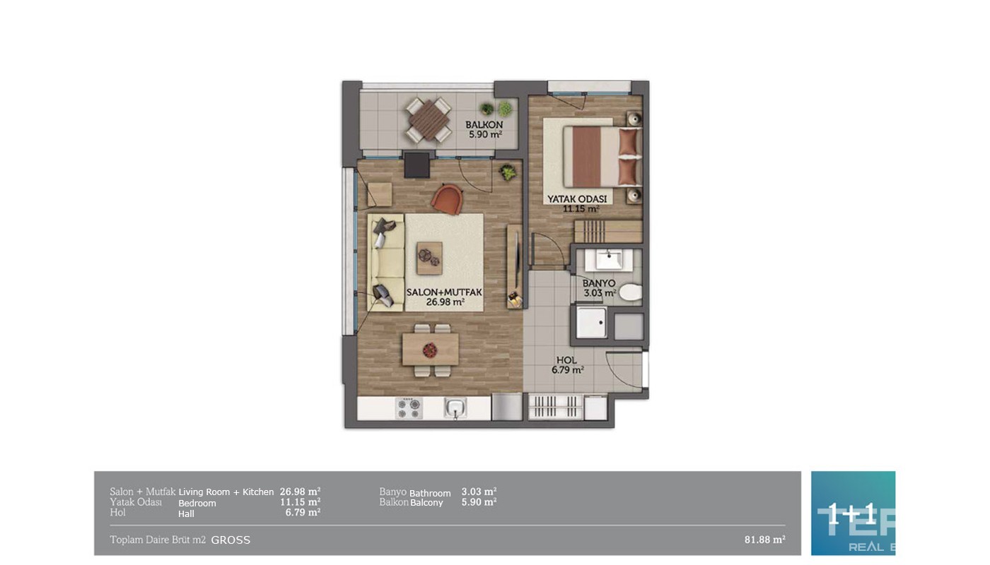 Luxury Apartments in Istanbul’s Most Valuable Area - 15808
