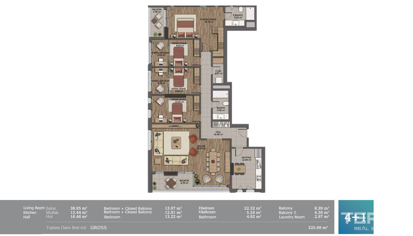 Luxury Apartments in Istanbul’s Most Valuable Area - 15815
