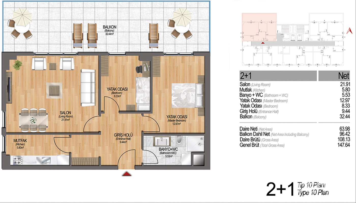 Modern Apartments Enriching Life Experience in Istanbul - 15845