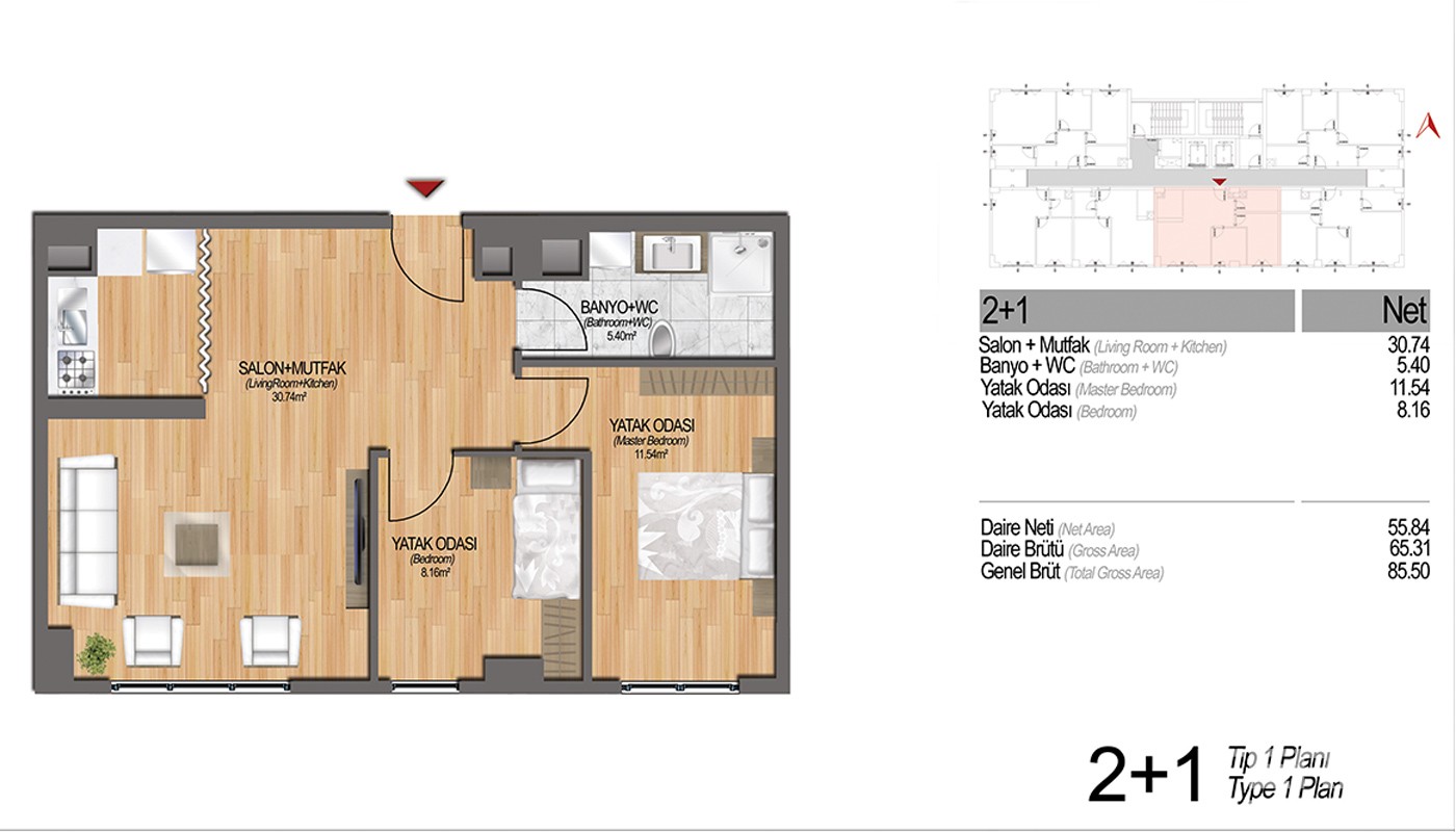 Modern Apartments Enriching Life Experience in Istanbul - 15848