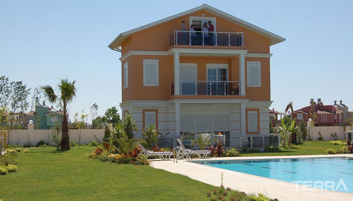 Semi-Detached Golf Villas in Belek Antalya - 15868