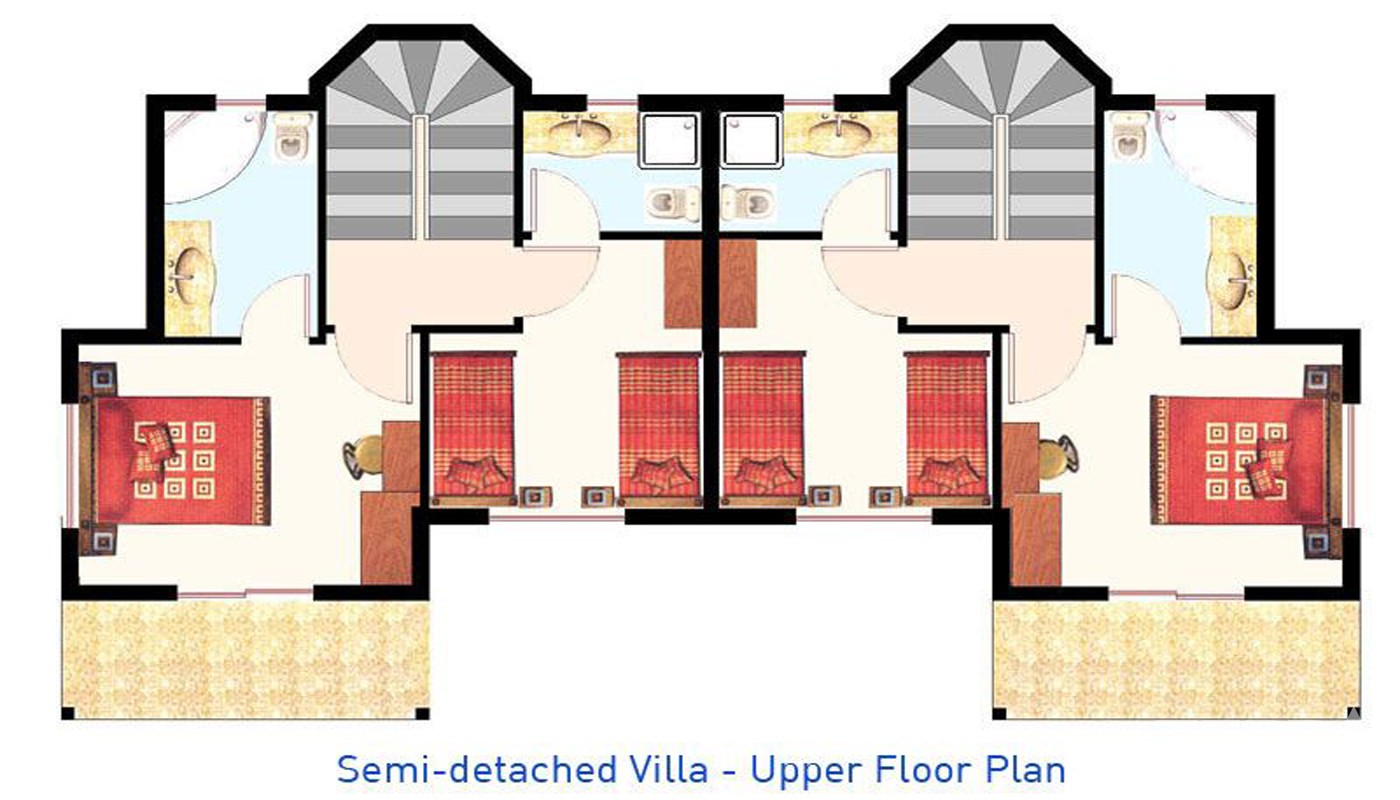 Semi-Detached Golf Villas in Belek Antalya - 15884