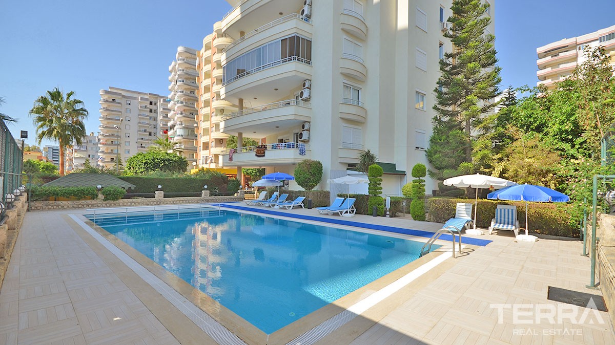 Fully Furnished Sea View Resale Apartment in Alanya  - 16243