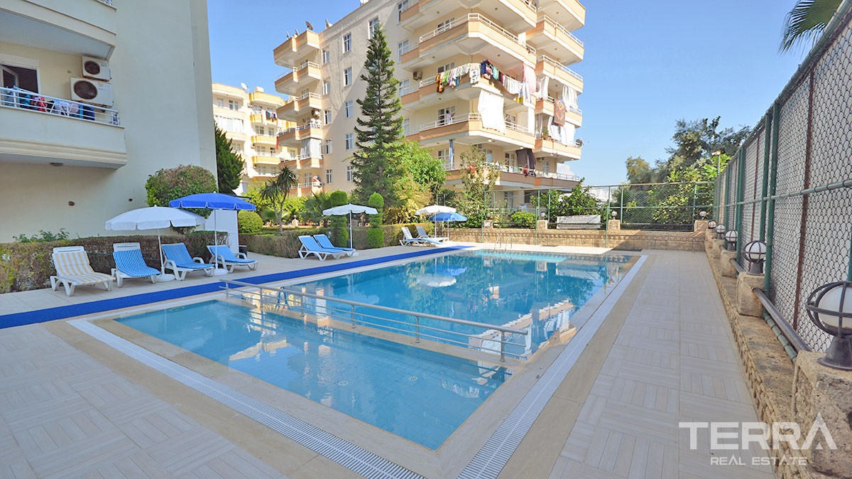 Fully Furnished Sea View Resale Apartment in Alanya 