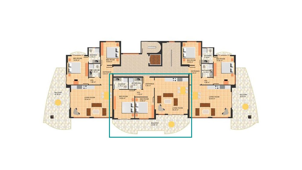 Fully Furnished Sea View Resale Apartment in Alanya  - 16295