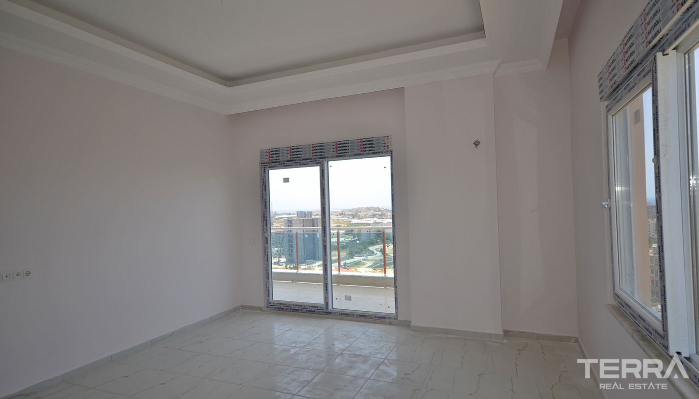 Sea-view Cheap Apartments With Seperate Kitchen in Alanya Avsallar - 38248