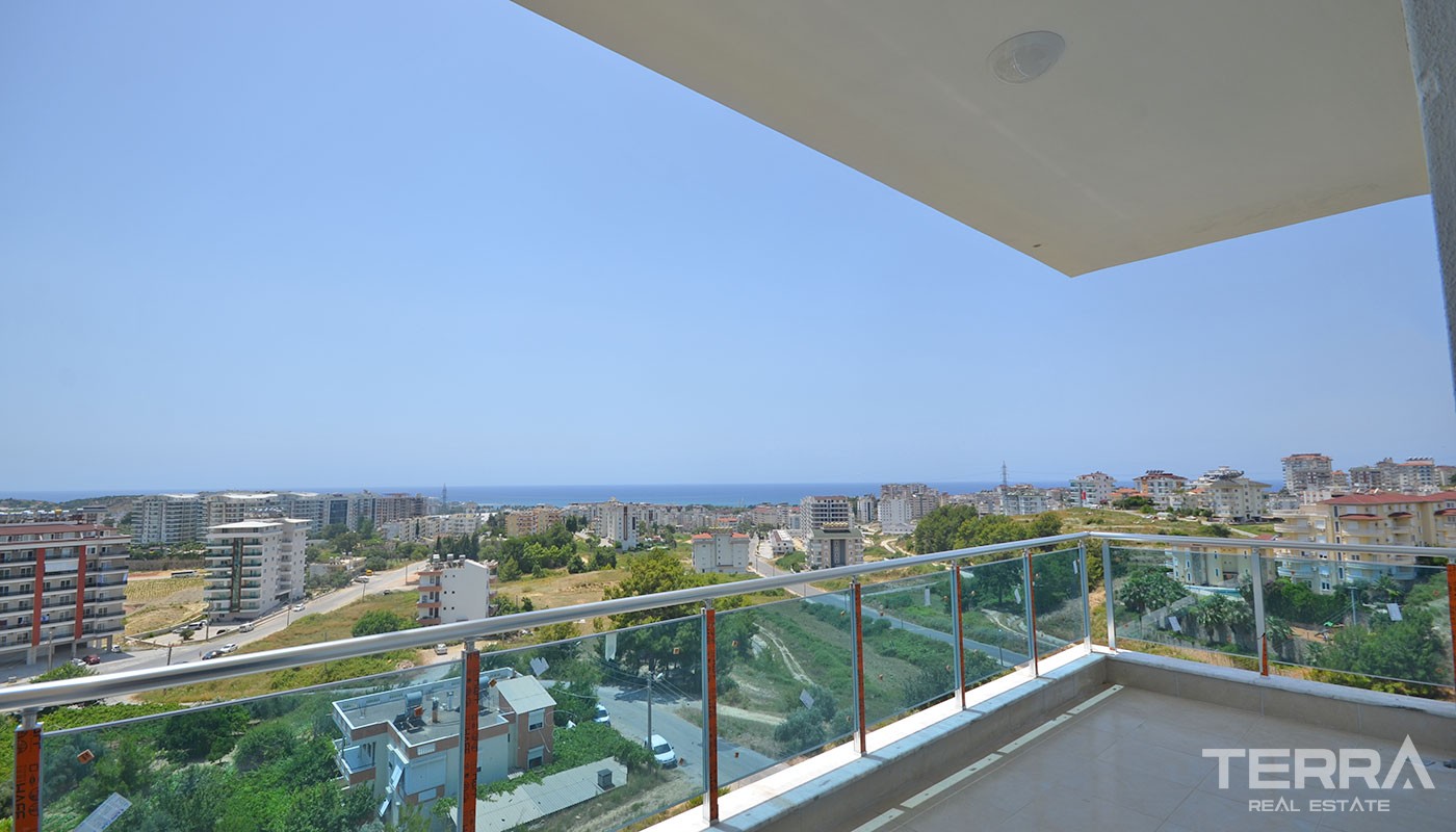 Sea-view Cheap Apartments With Seperate Kitchen in Alanya Avsallar - 38249
