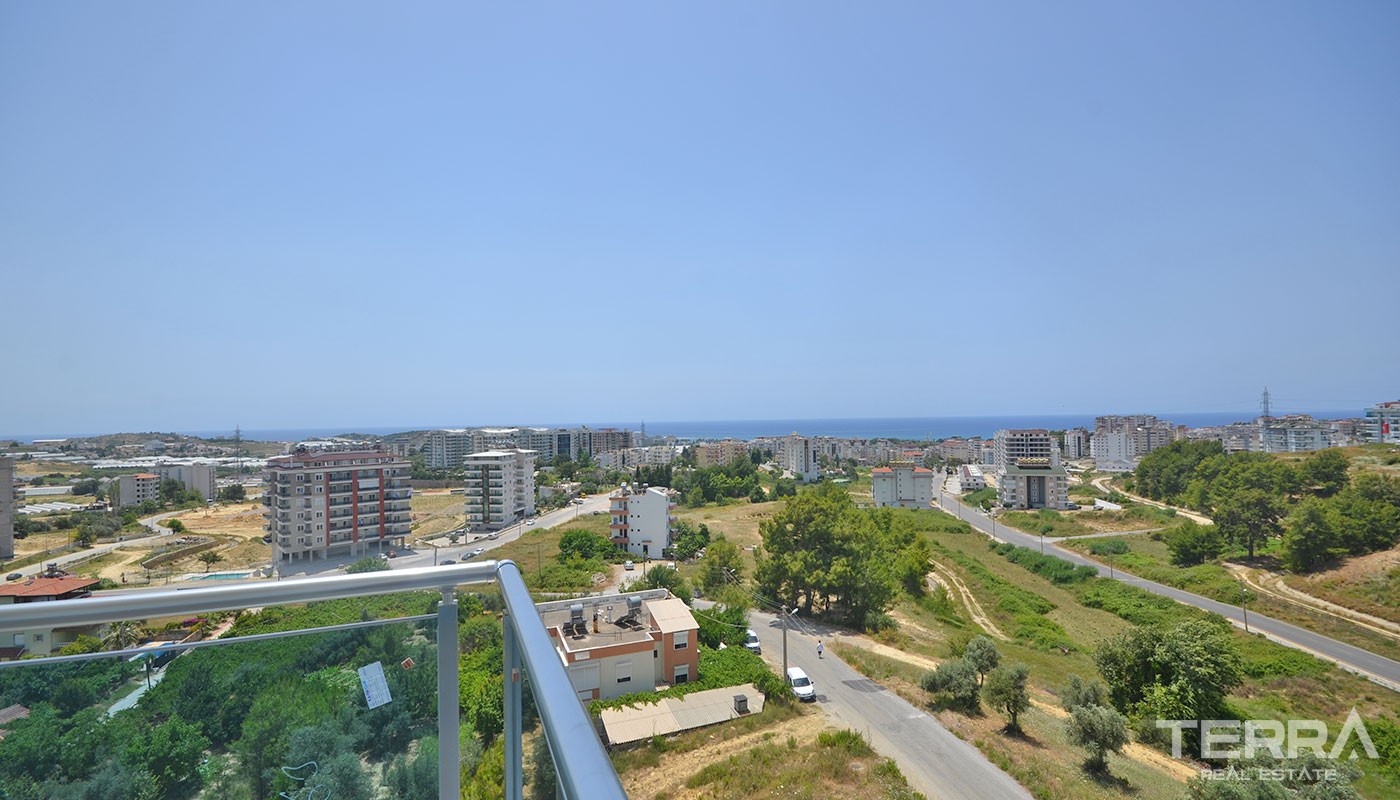 Sea-view Cheap Apartments With Seperate Kitchen in Alanya Avsallar - 38252