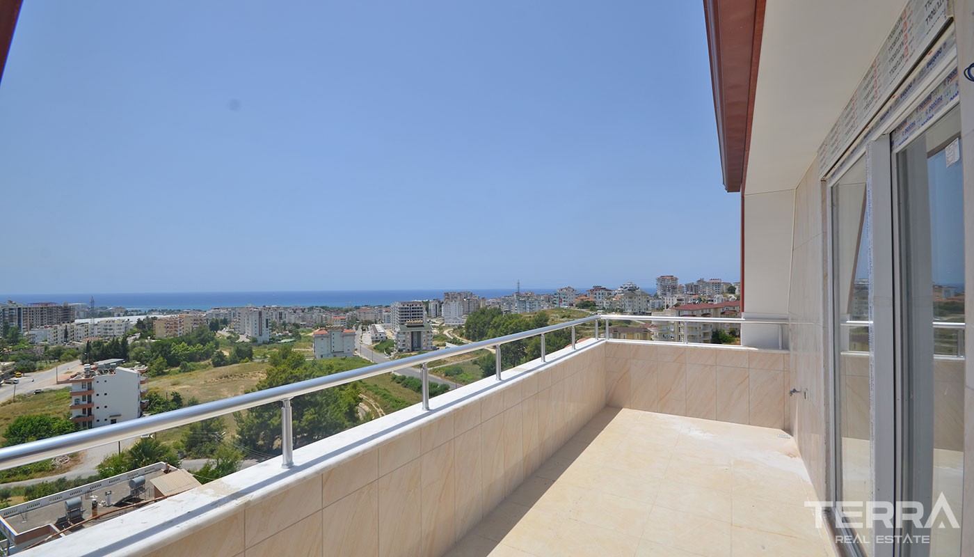 Sea-view Cheap Apartments With Seperate Kitchen in Alanya Avsallar - 38262