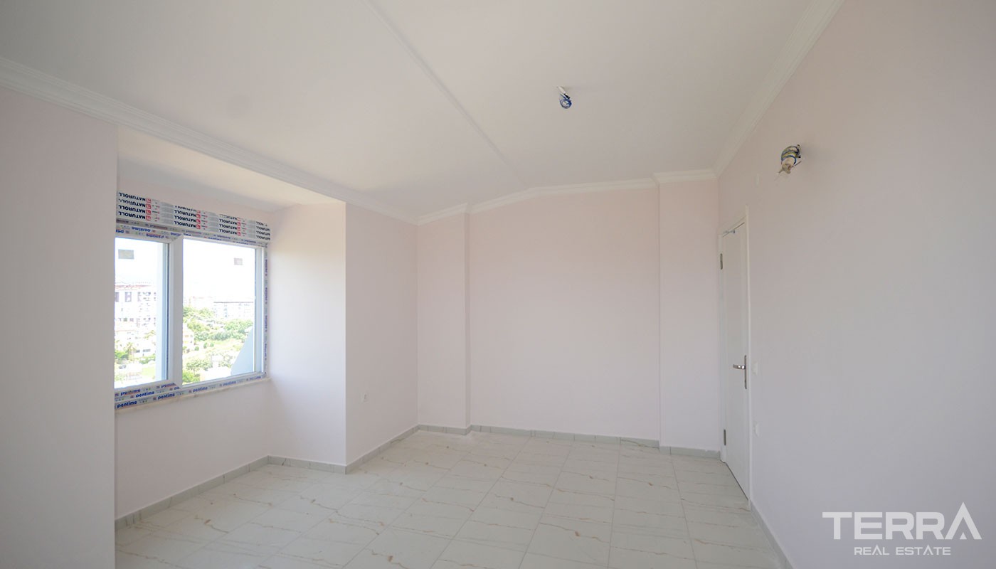 Sea-view Cheap Apartments With Seperate Kitchen in Alanya Avsallar - 38265