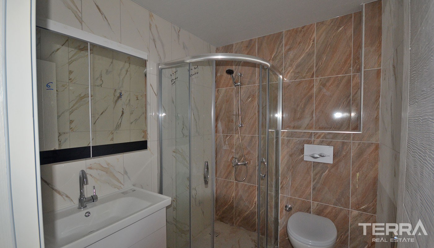 Sea-view Cheap Apartments With Seperate Kitchen in Alanya Avsallar - 38268