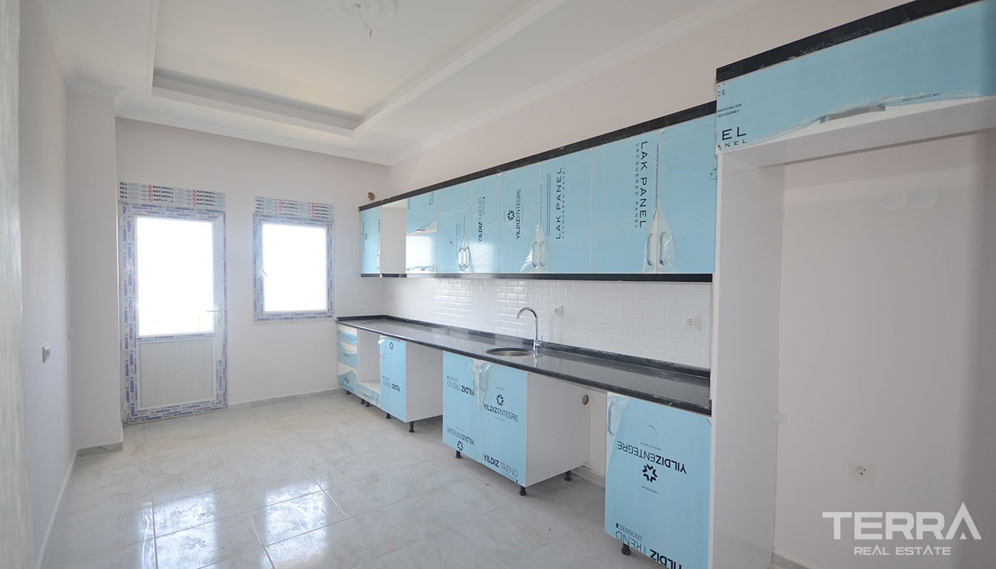 Sea-view Cheap Apartments With Seperate Kitchen in Alanya Avsallar - 38271