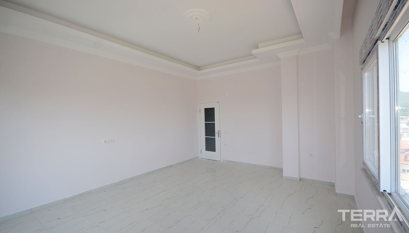 Sea-view Cheap Apartments With Seperate Kitchen in Alanya Avsallar - 38272