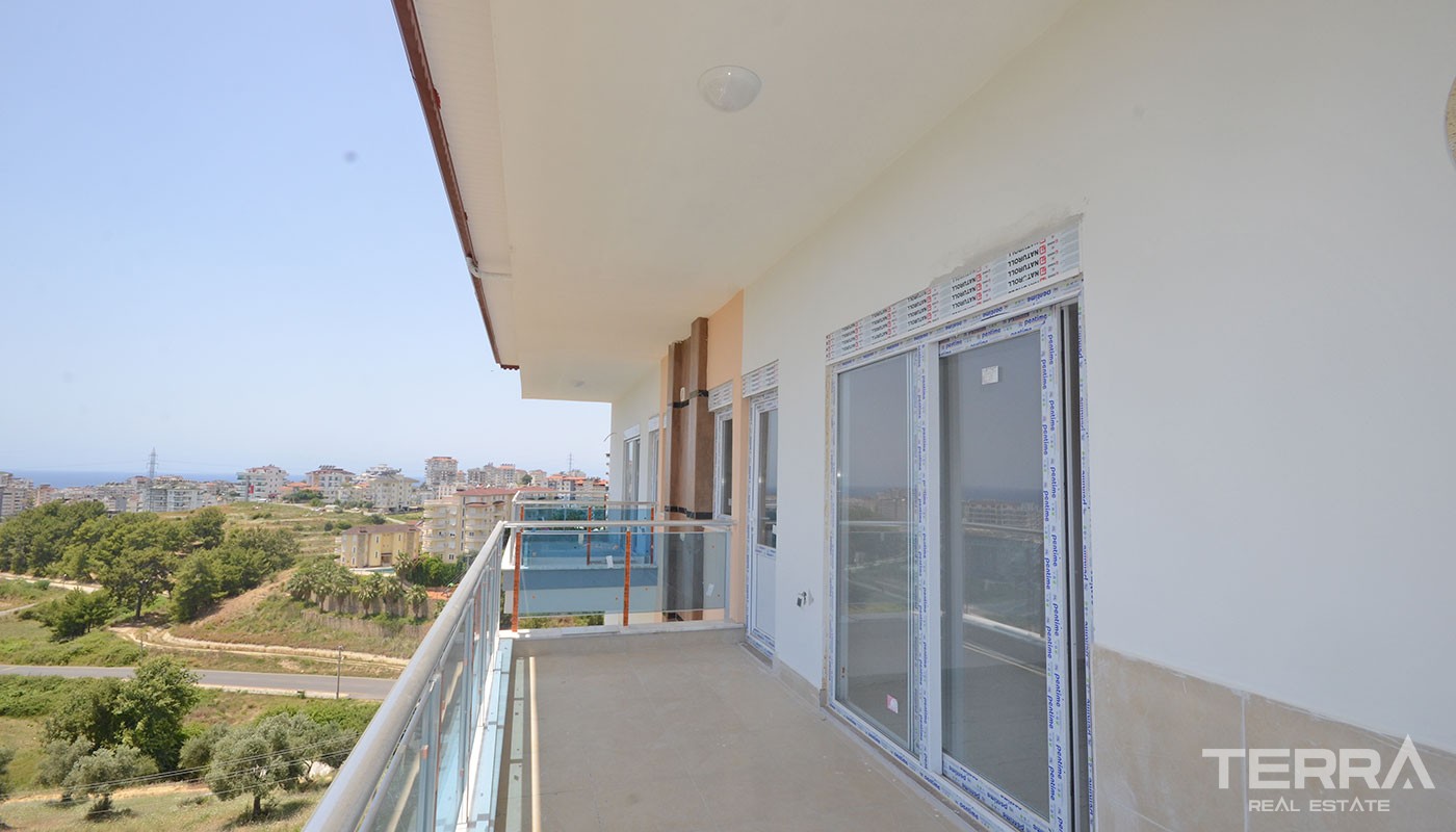 Sea-view Cheap Apartments With Seperate Kitchen in Alanya Avsallar - 38274