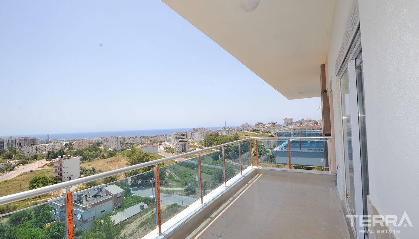 Sea-view Cheap Apartments With Seperate Kitchen in Alanya Avsallar - 38275