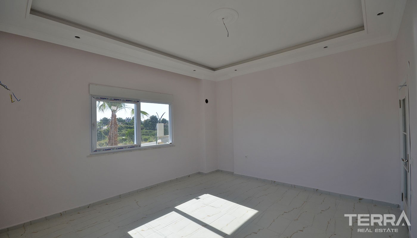 Sea-view Cheap Apartments With Seperate Kitchen in Alanya Avsallar - 38289