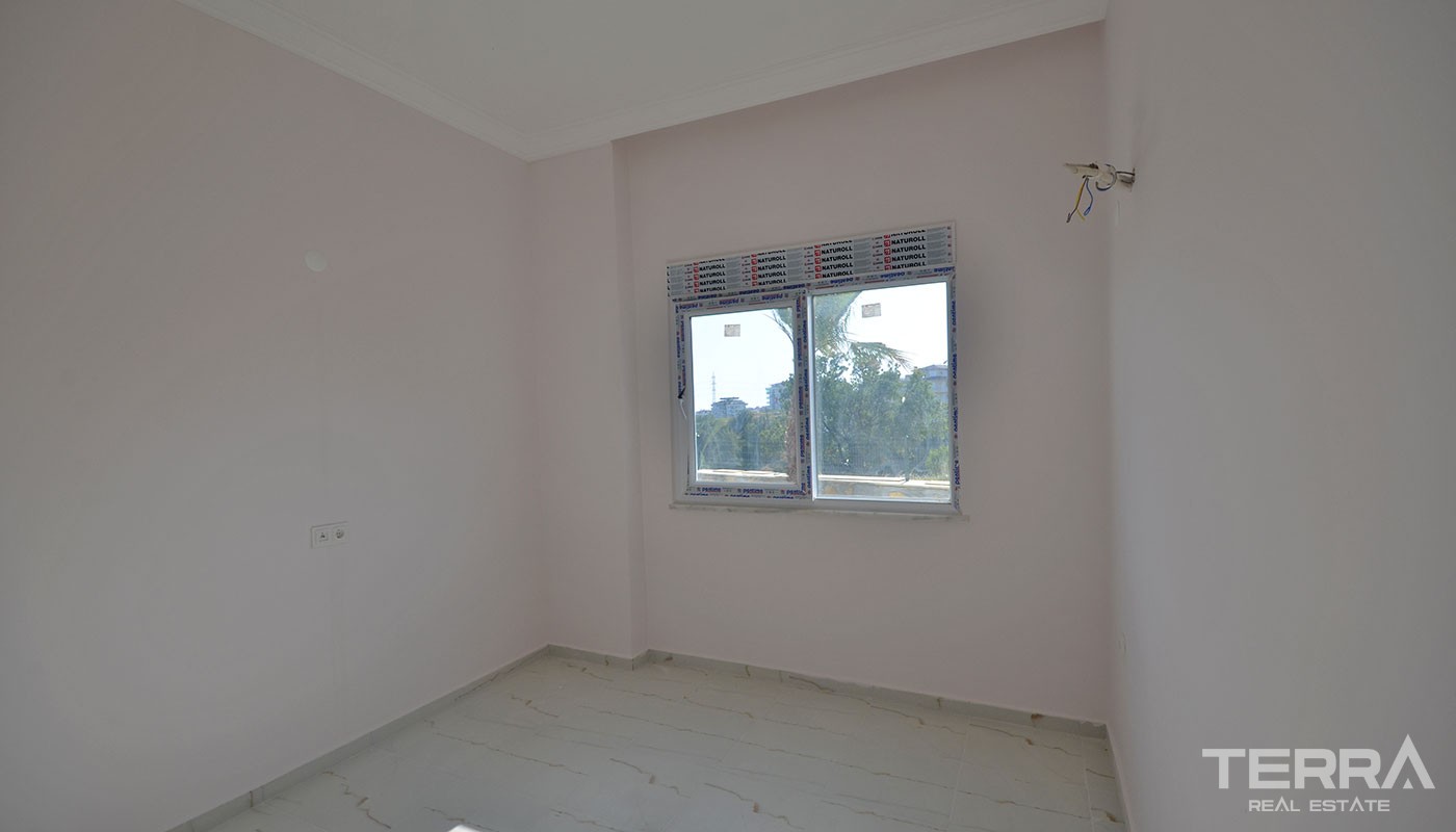 Sea-view Cheap Apartments With Seperate Kitchen in Alanya Avsallar - 38290