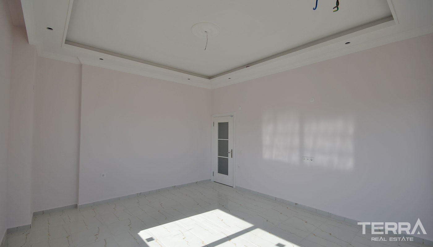 Sea-view Cheap Apartments With Seperate Kitchen in Alanya Avsallar - 38292