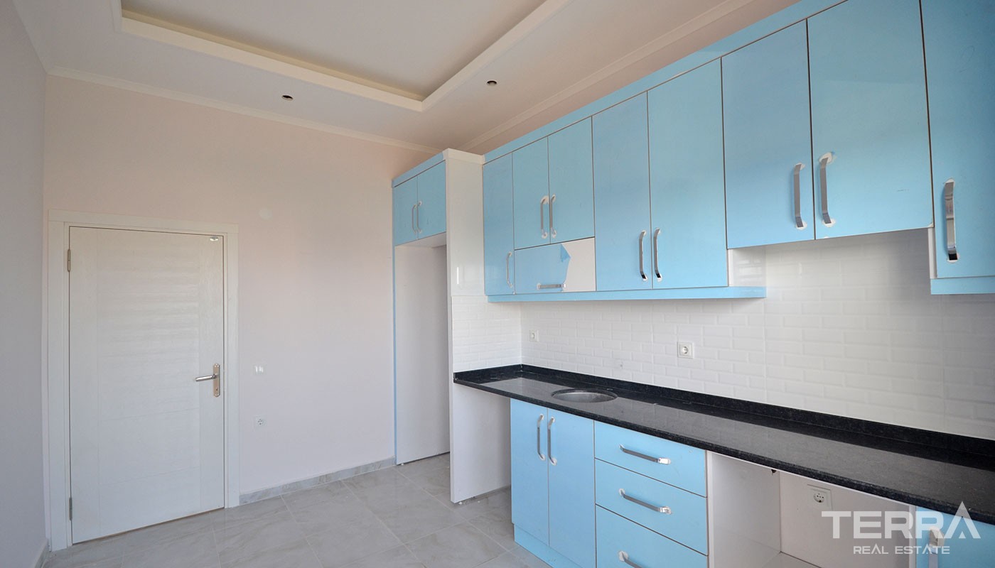 Sea-view Cheap Apartments With Seperate Kitchen in Alanya Avsallar - 38293