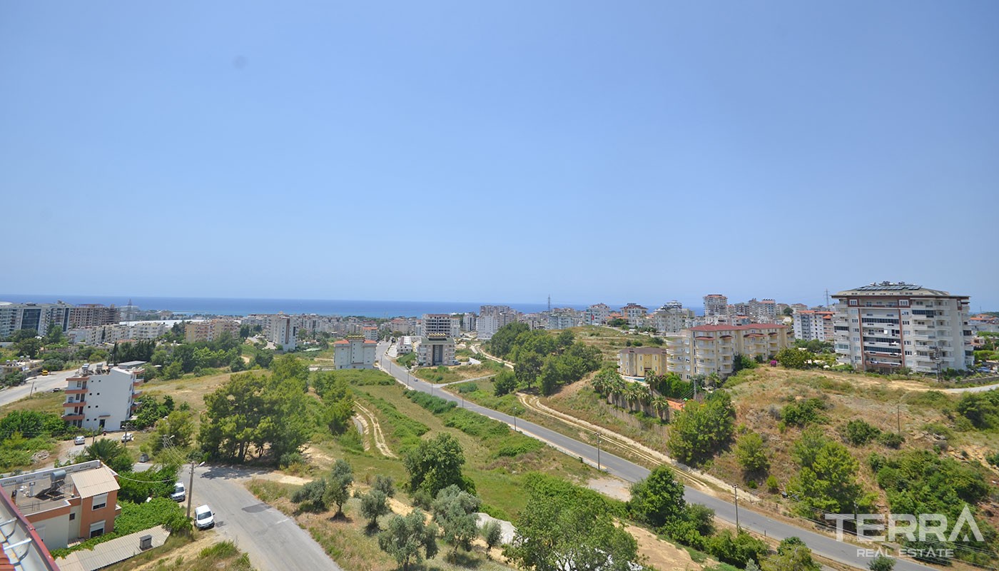Sea-view Cheap Apartments With Seperate Kitchen in Alanya Avsallar - 38297