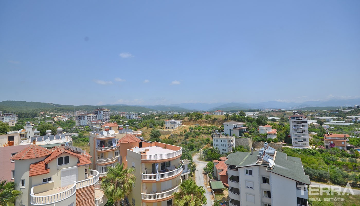 Sea-view Cheap Apartments With Seperate Kitchen in Alanya Avsallar - 38298