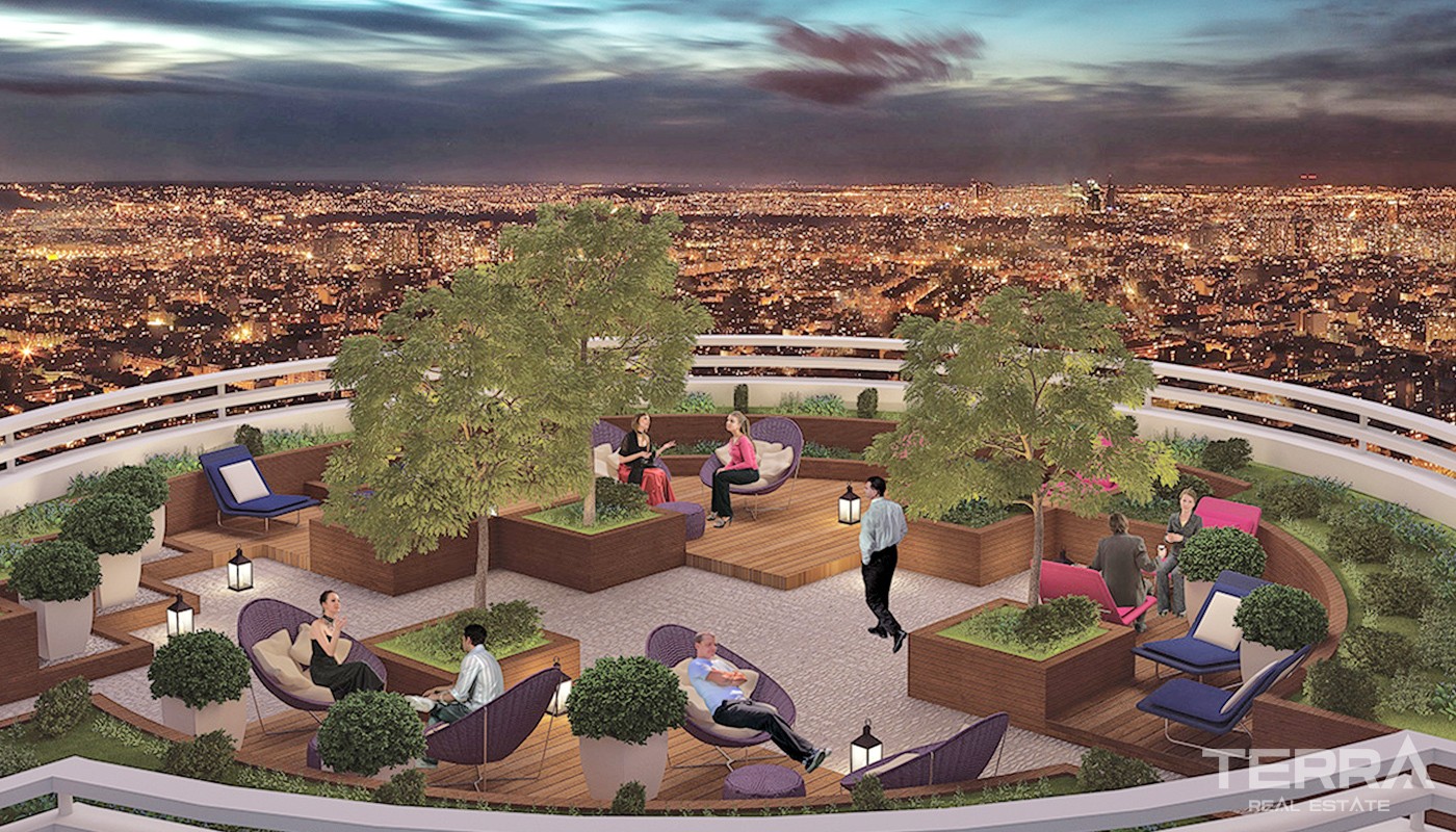 Futuristic Apartments in Istanbul on the Anatolian Side - 16259