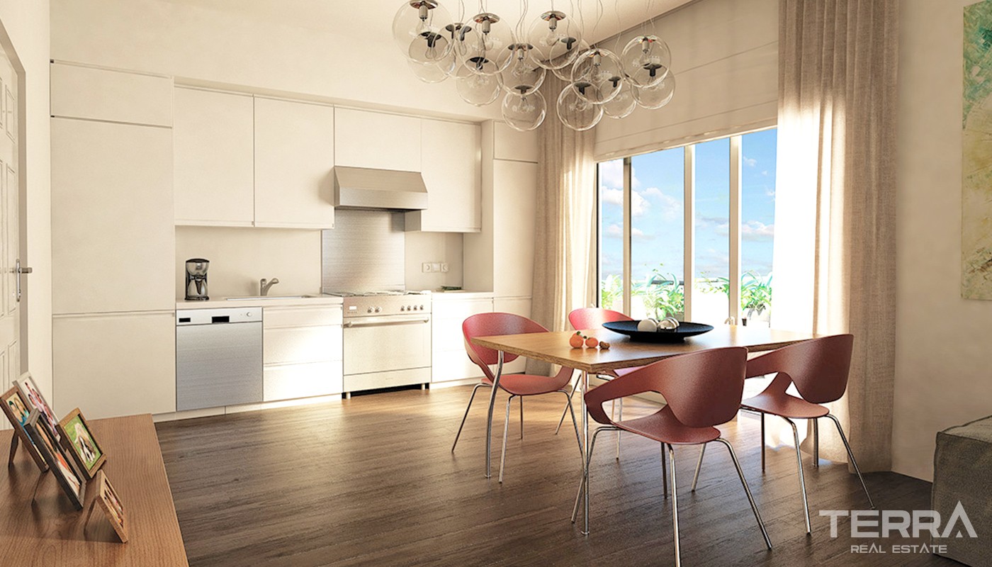 Futuristic Apartments in Istanbul on the Anatolian Side - 16272