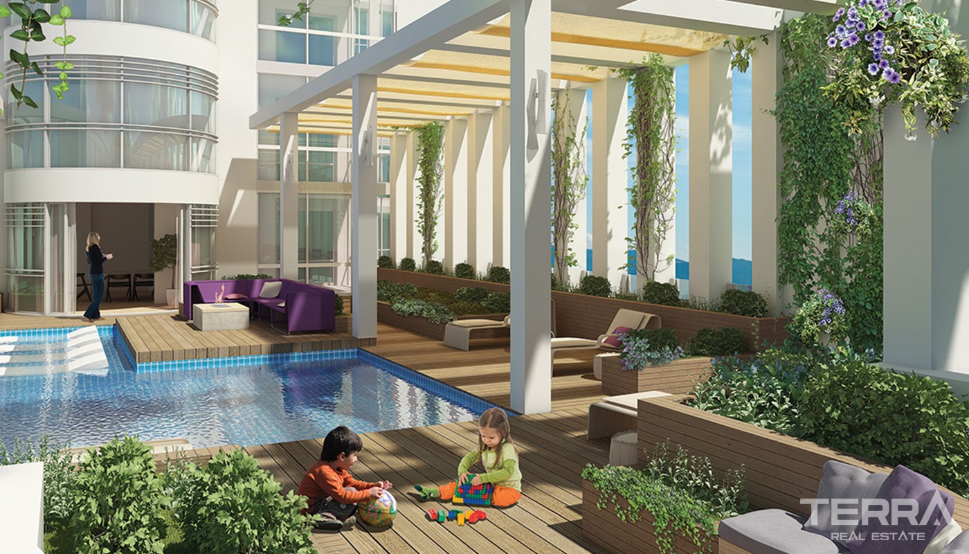 Futuristic Apartments in Istanbul on the Anatolian Side - 16275